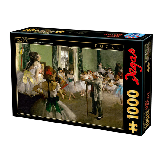 DToys 1000 Palan Palapeli Edgar Degas The Dancing Class