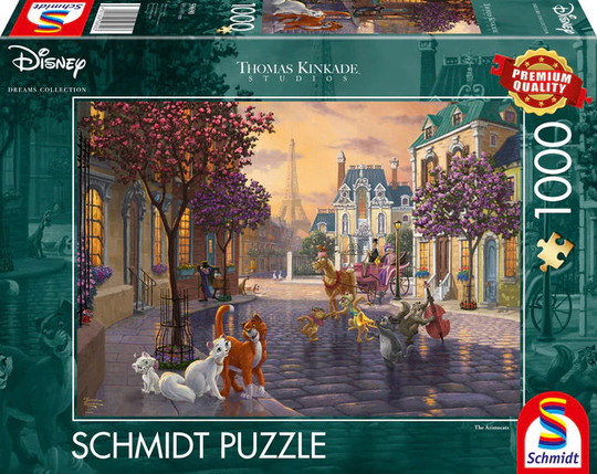 Schmidt 1000 Palan Palapeli Disney, The Aristocats