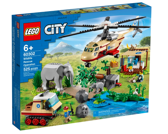 LEGO City - Villieläinten pelastusoperaatio (60302)