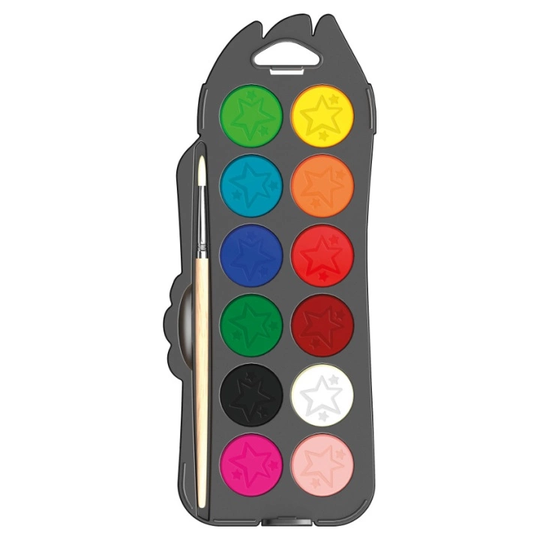 Maped Color Peps Akvarelliiväri 12-setti + Sivellin
