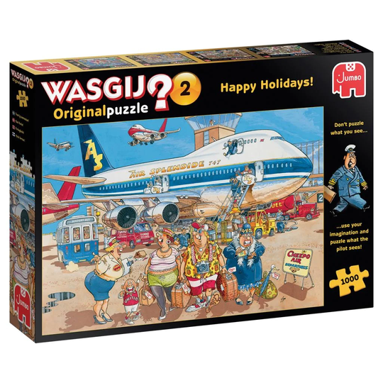 Wasgij Original 1000 palan palapeli Happy Holidays!