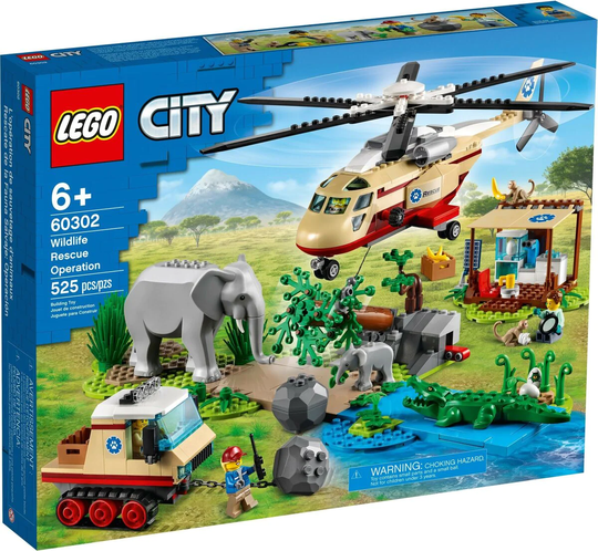 LEGO City 60302 Villieläinten Pelastusoperaatio