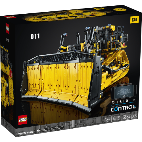 LEGO Technic - Sovelluksella ohjattava Cat® D11 ‑puskutraktori (42131)