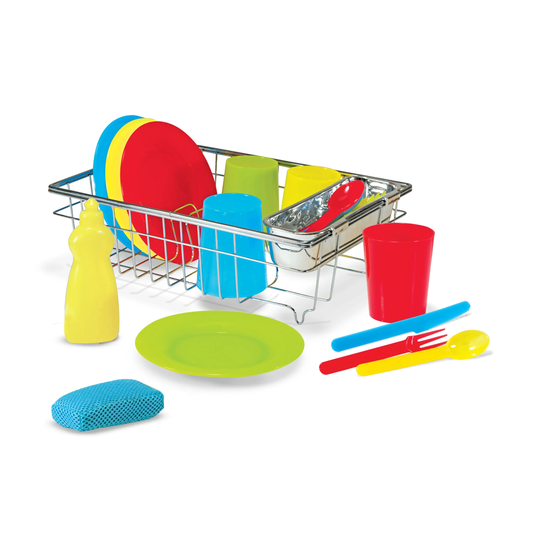 Melissa and Doug - Wash&Dry Dish Set (14282)