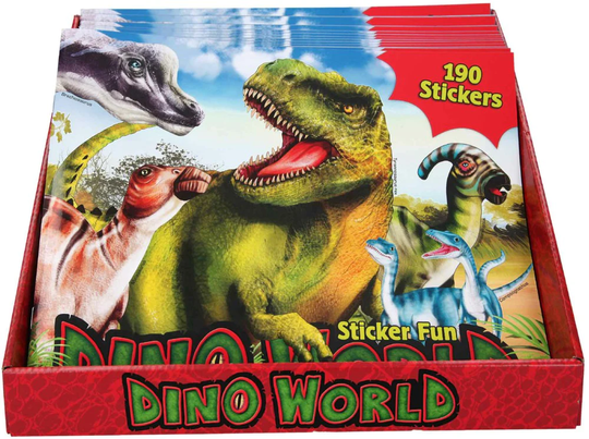 Dino World Tarra/Värityskirja