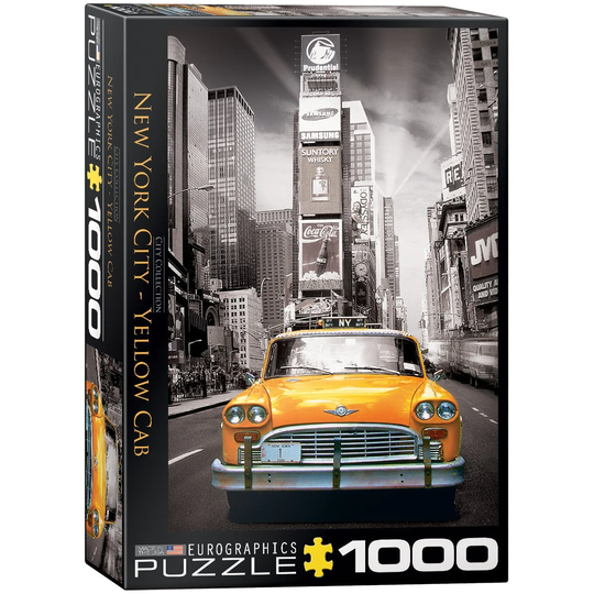 Eurographics 1000 Palan Palapeli New York Yellow Cab