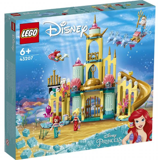 Arielin vedenalainen palatsi LEGO Disney Princess 43207