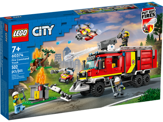 LEGO City - Palokunnan johtoauto (60374)
