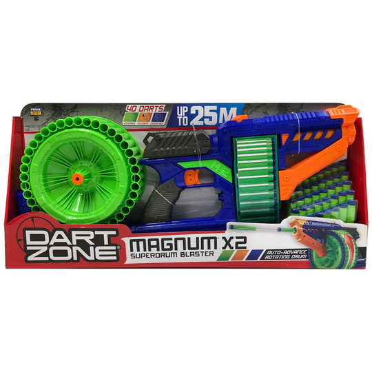 Dart Zone Magnum Superdrum Blaster Vaahtoammusase