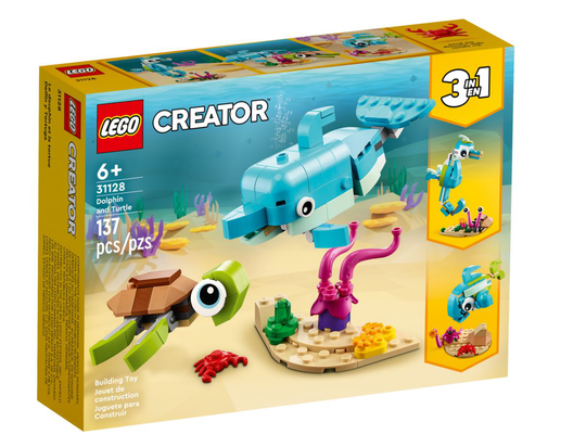LEGO Creator - Delfiini ja kilpikonna (31128)