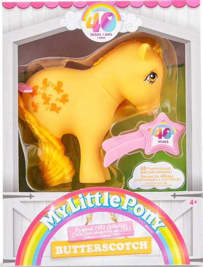My Little Pony 40th Anniversary Retro Poni Butterscotch