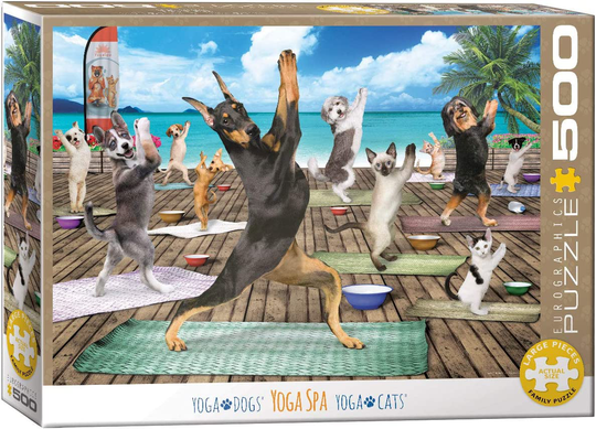 Eurographics 500 Palan Palapeli Yoga Spa