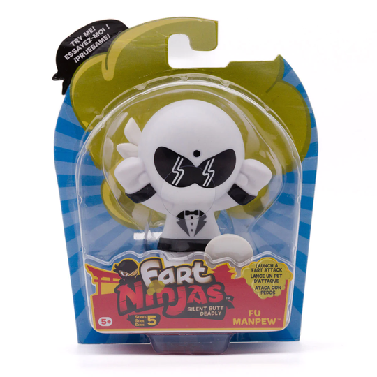 Fart Ninjas Piereskelevä Ninja Fu Manpew