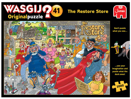 Wasgij Orginal 41 Restore Store 1000 palan palapeli