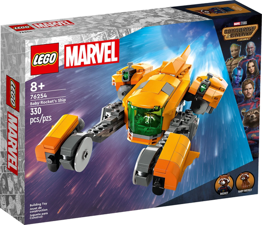 LEGO Marvel 76254 Baby Rocketin Alus