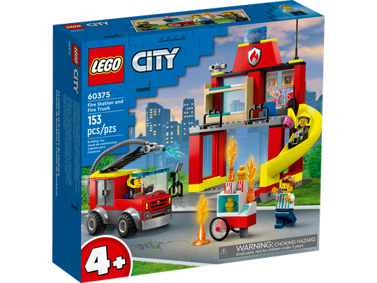 LEGO City - Paloasema ja paloauto (60375)