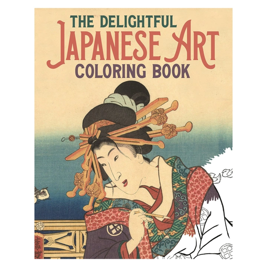 Books The Delightful Japanese Art Colouring Book