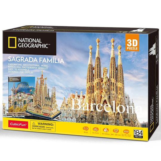 National Geographic 3D palapeli Sagrada Família