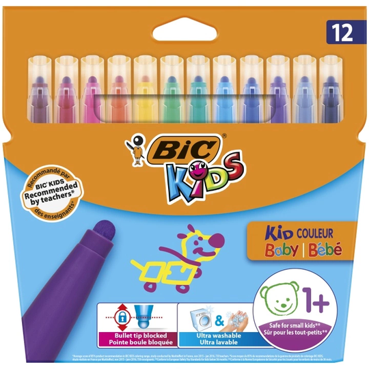 BIC Kids Baby Tussikynät 12-setti