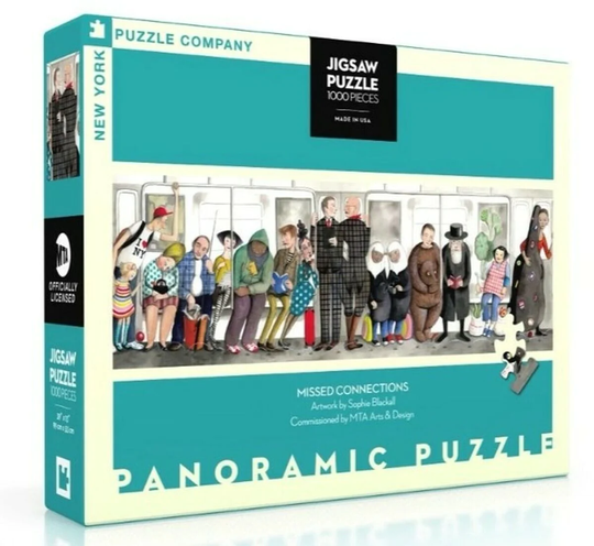 New York Puzzle Company 1000 Palan Palapeli Missed Connections