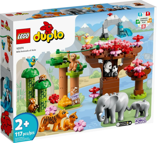LEGO Duplo 10974 Aasian Villieläimet
