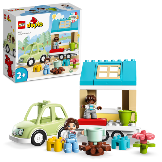 LEGO DUPLO - Omakotitalo perävaunussa (10986)