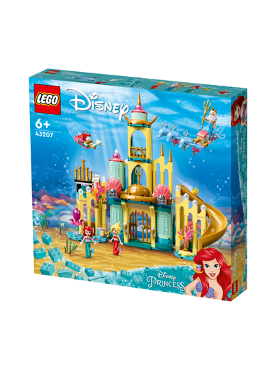 Lego disney 43207 arielin linna