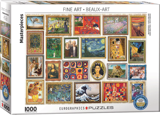 Eurographics 1000 Palan Palapeli Fine Art Collection