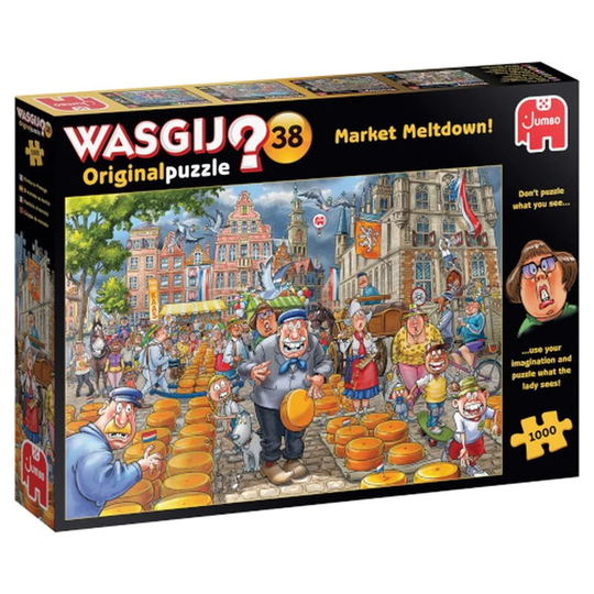Wasgij Original 1000 palan palapeli Market Meltdown!