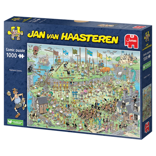 Jan Van Haasteren 1000 Palan Palapeli Highland Games