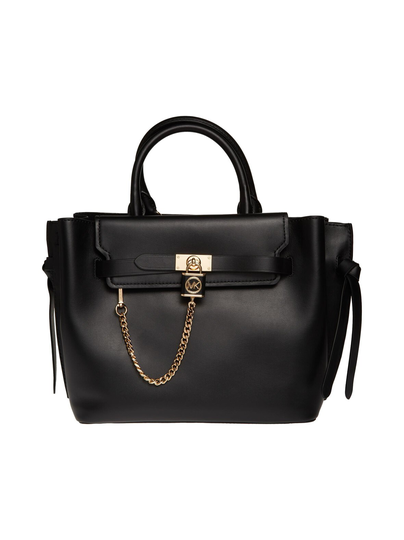 Large belted satchel -nahkalaukku