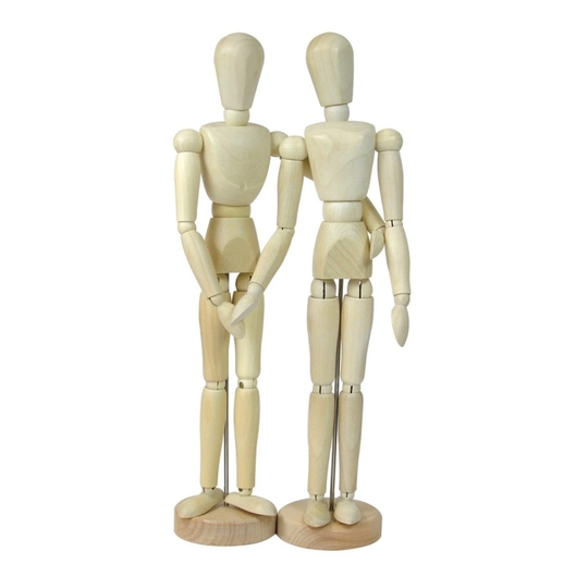 Lukas Wood Figure Manikin Male