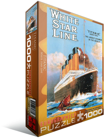 Eurographics 1000 Palan Palapeli Titanic