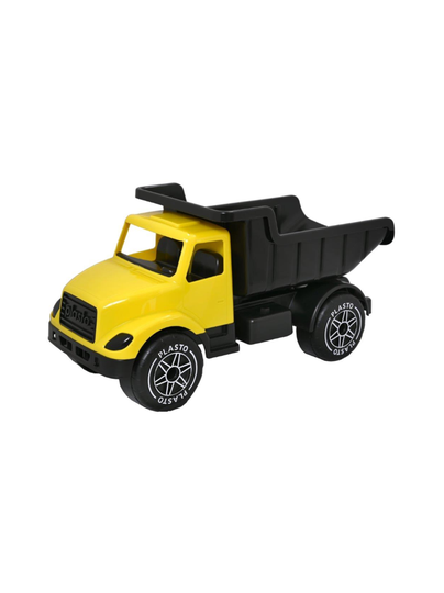 Plasto iso kuorma-auto kelta-musta