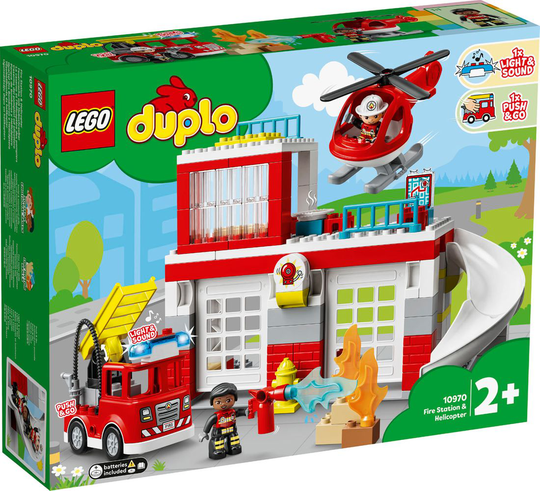LEGO Duplo - Paloasema ja helikopteri (10970)
