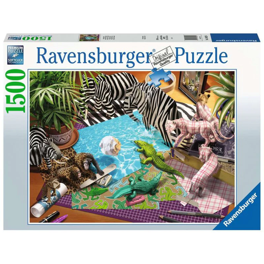 Ravensburger 1500 Palan Palapeli Origami Adventure