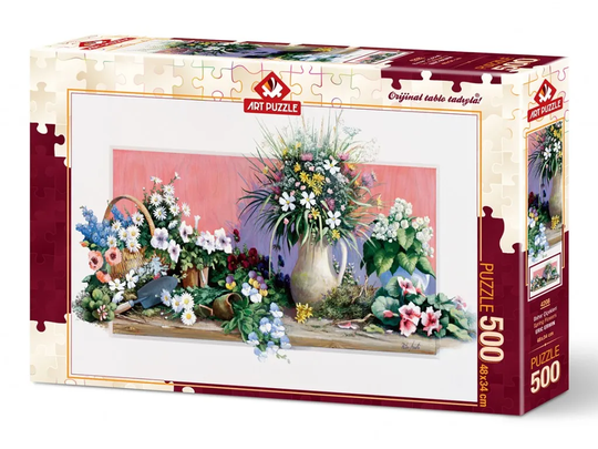 Art Puzzle 500 Palan Palapeli Spring Flowers