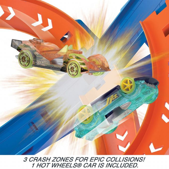 Hot Wheels Action Spiral Speed Crash Hot Wheels autorata HGV67