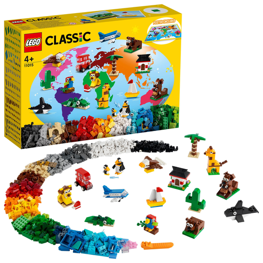 LEGO Classic - Maailman ympäri (11015)