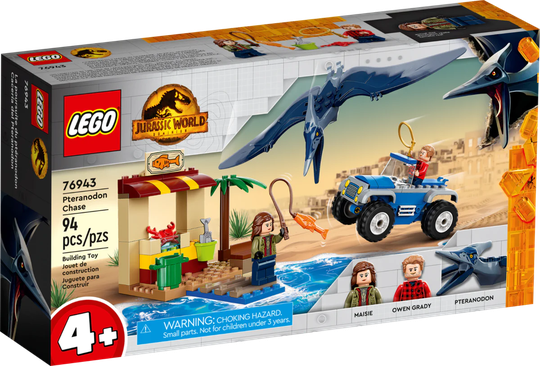 Lego Jurassic World 76943 Pteranodonin Takaa-ajo