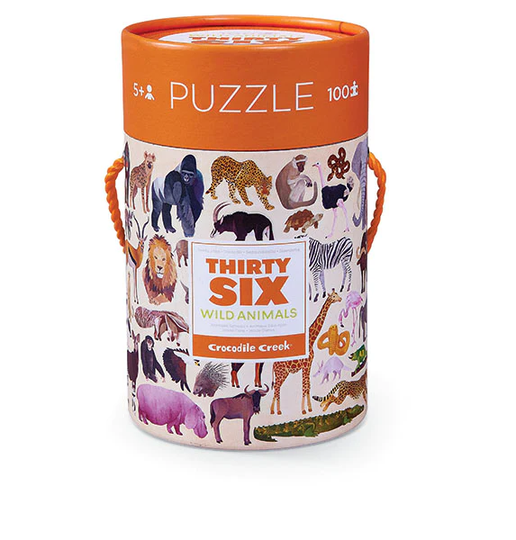 Puzzle Wild Animals 100 palaa