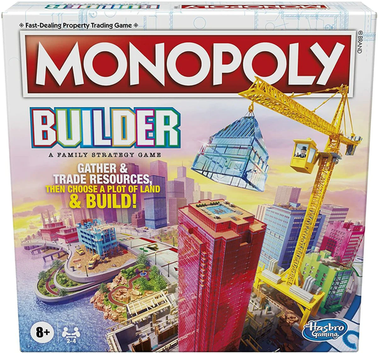 Monopoly Builder Lautapeli FI/SE