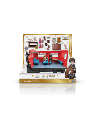 Magical mini hogwarts express train