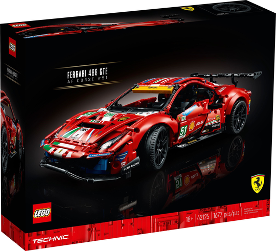LEGO Technic - Ferrari 488 GTE“AF Corse #51” (42125)