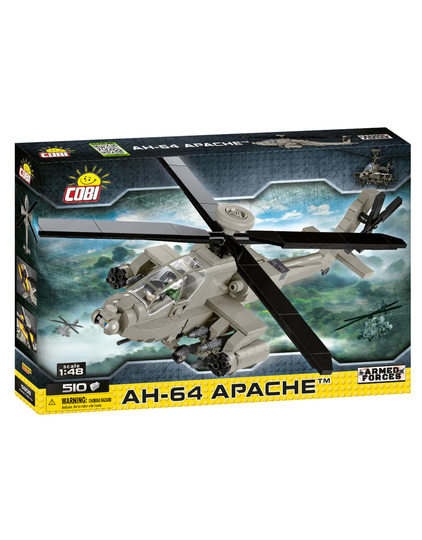 Cobi 5808 AH-64 APACHE taisteluhelikopteri 510 osaa