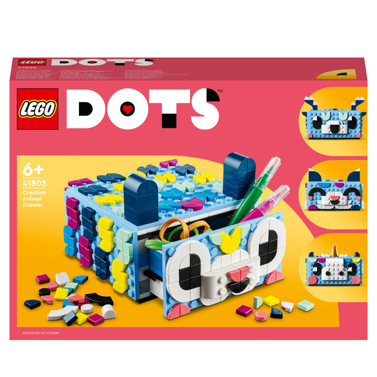 LEGO DOTS - Iloinen eläinlipasto (41805)