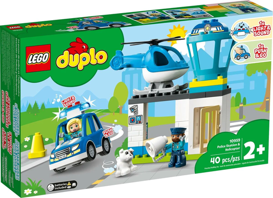 LEGO Duplo 10959 Poliisiasema ja Helikopteri