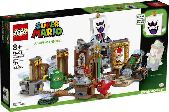 LEGO Super Mario - Luigi’s Mansion™: Haamupiiloleikki-laajennussarja (71401)