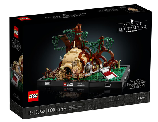 LEGO Star Wars - Jedi™-koulutus Dagobah™-planeetalla -dioraama (75330)