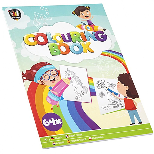 Grafix Colouring Book A4